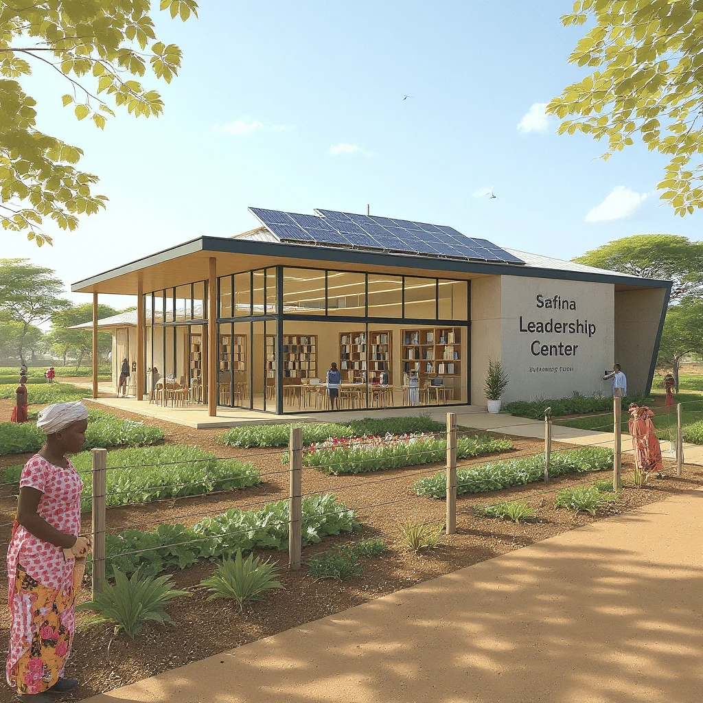 Concept illustration of the proposed Safina Bomet Leadership Centre